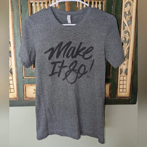 Jordandene brand Star Trek TNG shirt "Make It So" - size S